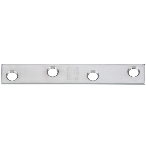 National Hardware National Hardware 5/8 in. W X 4 in. L Stainless Steel Mending Brace N348-375 - main